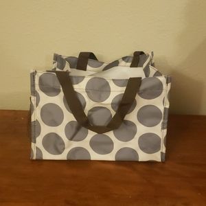 Thrifty one Super cutie   Poka dot Tote bag